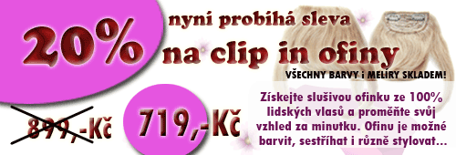 clip in ofina - sleva, akce